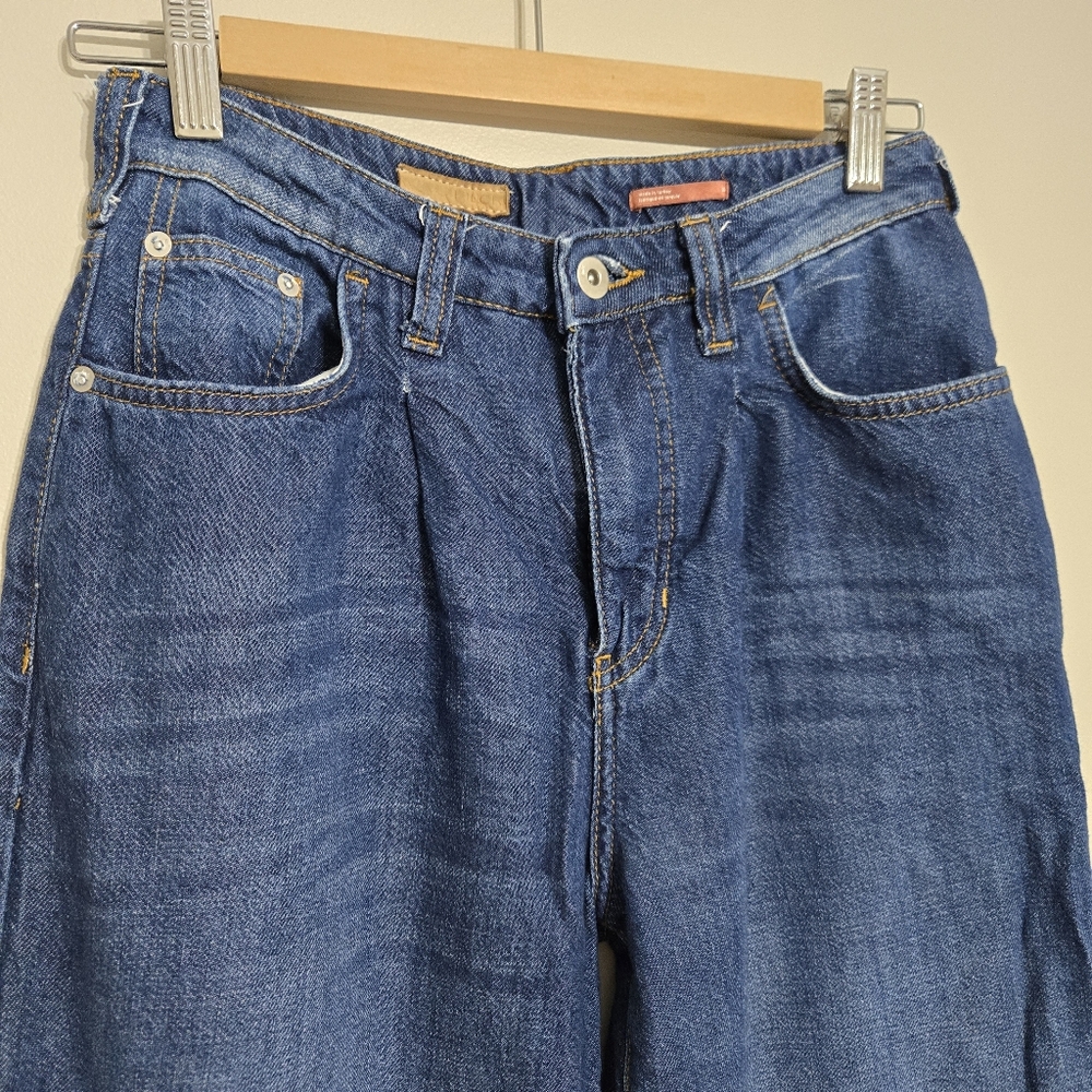Anthropologie Pilcro The Breaker Relaxed Barrel Jeans Size 26 - Picture 4 of 16